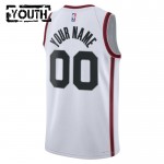 Maillot NBA Houston Rockets Personnalisable Nike 2024-25 City Edition Blanc Swingman - Enfant